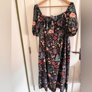 Floral Off-Shoulder Dress